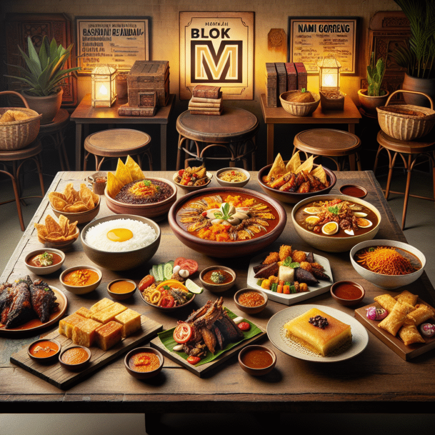 Kuliner Menggugah Selera di Blok M yang Wajib Dicoba