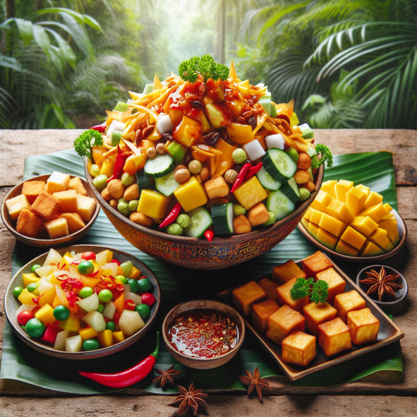Kelezatan Appetizer Tradisional Indonesia: Dari Rujak Buah hingga Tahu